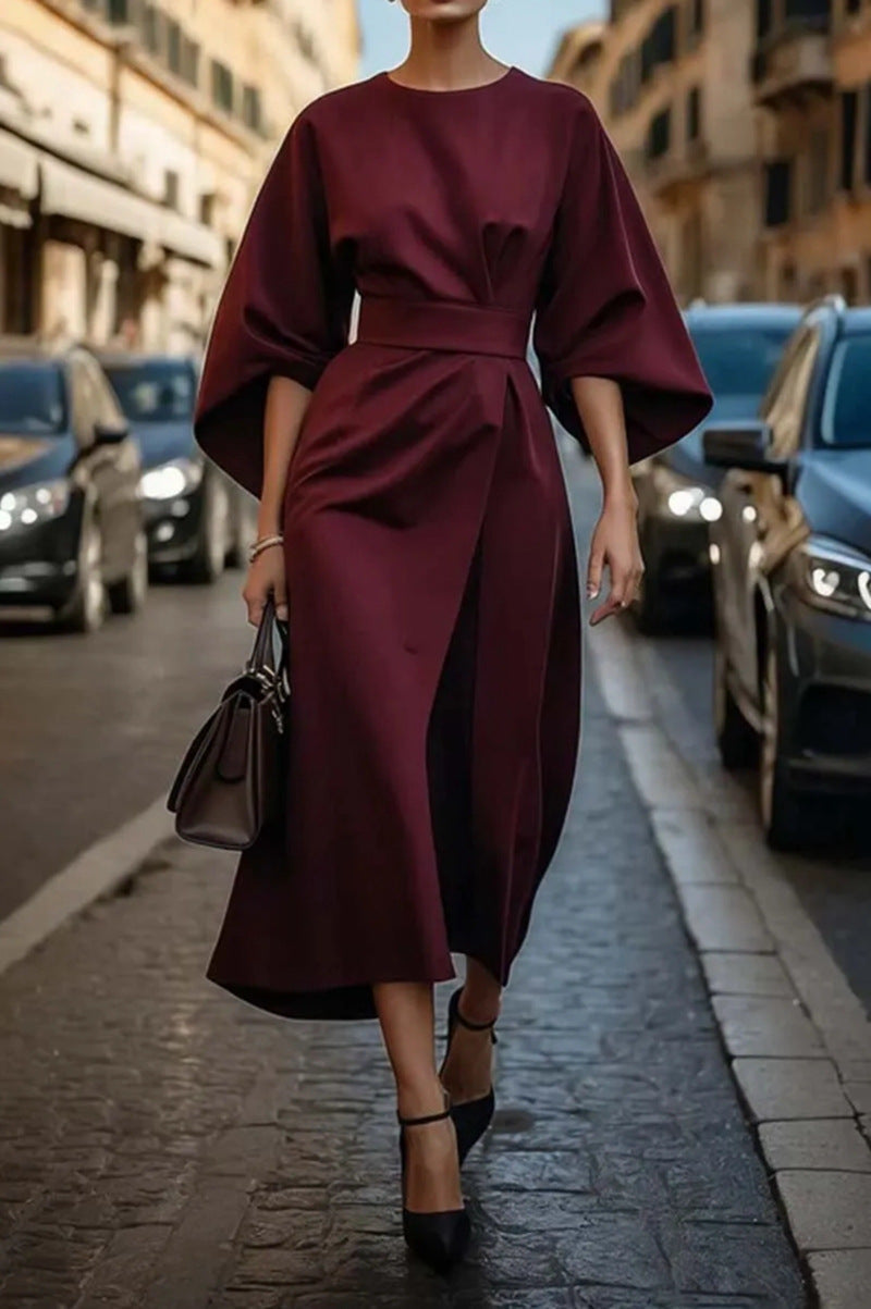 Juliette - Elegant Belted Dress