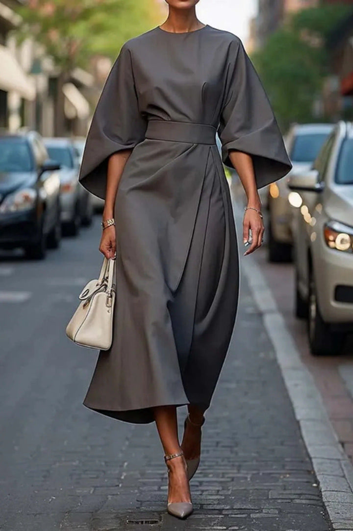 Juliette - Elegant Belted Dress